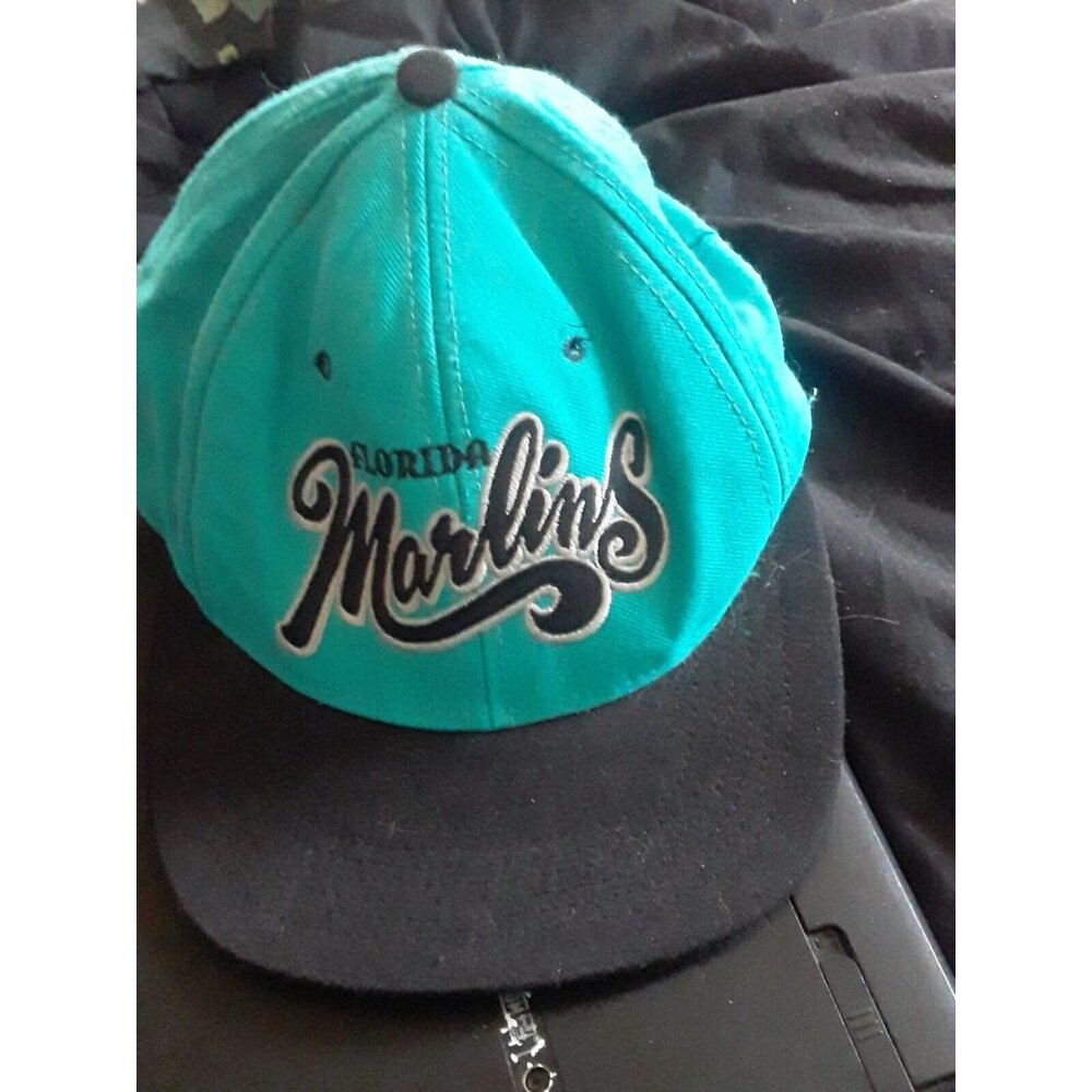 MLB Vintage Florida Marlins Snapback Hat American Needle 90s NWT  not worn rare
